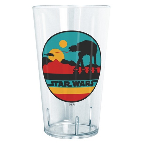 Star Wars At-at Retro Circle Tritan Drinking Cup - Clear - 24 Oz. : Target