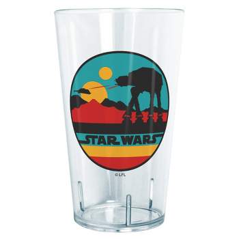 Star Wars AT-AT Retro Circle  Tritan Drinking Cup - Clear - 24 oz.