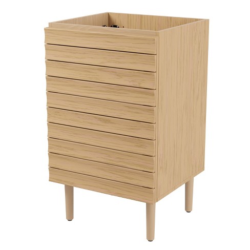Scarpiera in legno antico 32x35x92 cm in legno ingegnerizzato
