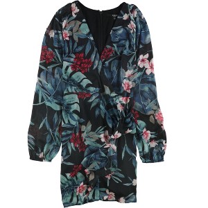 GUESS Womens Rhodes Jungle Floral Asymmetrical Dress - 1 of 1
