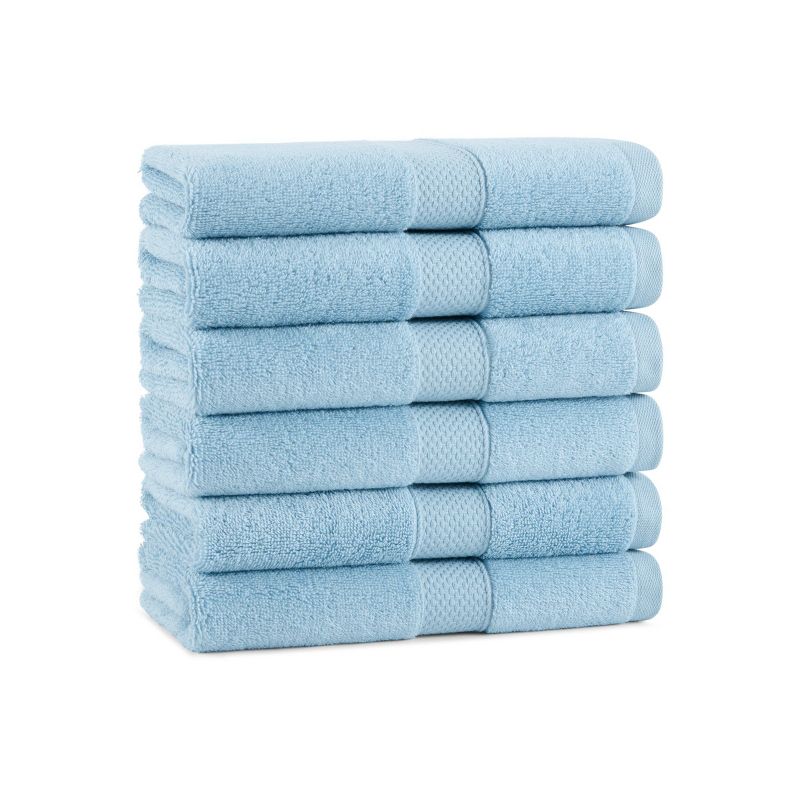 Aston & Arden Luxury Cotton Hand Towels (Pack of 6), 16x30, 1 of 7