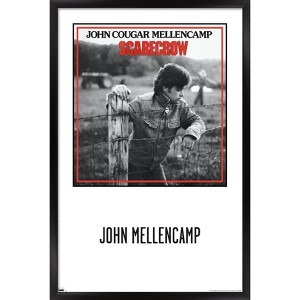 Trends International John Mellencamp - Scarecrow Album Series Framed Wall Poster Prints - 1 of 4