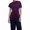 Women's Asymmetrical Short Sleeve Top - DƒÅl the Label - 3 of 3