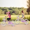 Infans 18" Kids Bike Toddler Bicycle w/Training Wheel Kickstand for 4-8 Years Purple - 3 of 4