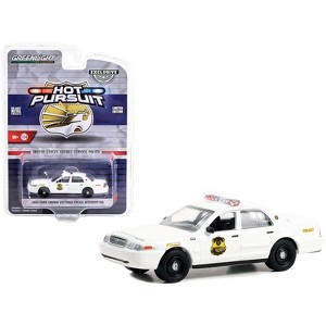 1998 Ford Crown Victoria Police Interceptor White "US Secret Service Police" Washington DC 1/64 Diecast Model Car by Greenlight - 1 of 3