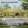 GustoWave 10x20 Ft Portable Waterproof Pop-Up Canopy Tent for Camping - 4 of 4
