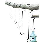 Collections Etc Outdoor Plant Hanger Hooks - Set of 6