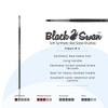 Black Swan Synthetic Red Sable Paint Brushes Filbert Sets of 2- Professional Quality Long Handle Paint Brushes in Assorted Shapes and Sizes for Oil, - 2 of 4