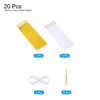 Unique Bargains Party Decoration Reusable Strong Rope Tassel Garland Banner 20 Pcs - 3 of 4