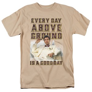 Scarface Above Ground Adult T-Shirt - 1 of 4