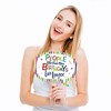 Big Dot of Happiness Funny 30th Birthday - Cheerful Happy Birthday - Colorful Thirtieth Birthday Party Photo Booth Props Kit - 10 Piece - 2 of 4