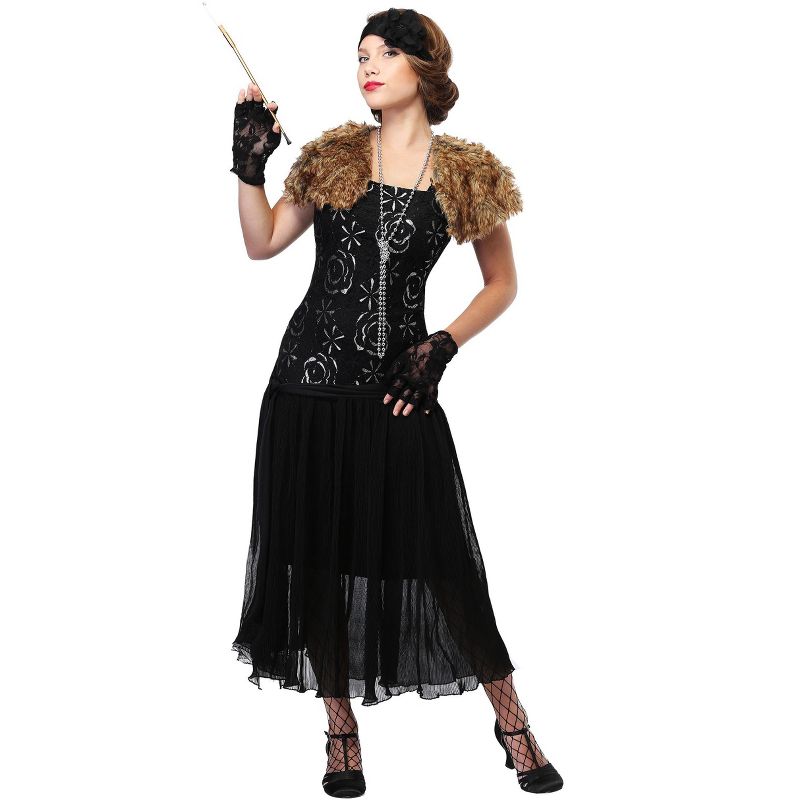 HalloweenCostumes.com Charleston Flapper Costume for Women, 3 of 4