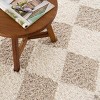 Hauteloom Zahur Cream & Beige Diamond Area Rug - 2 of 4