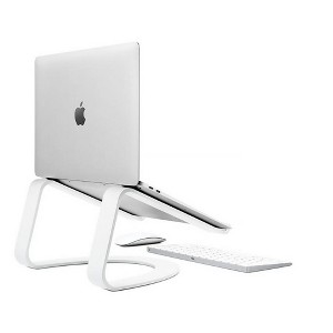 Twelve South Curve for MacBooks and Laptops Desktop Cooling Stand for Home or Office, White (Special Edition) (12-1915) - 1 of 3