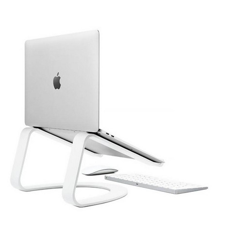 Curve computer stand for MacBook or Laptop Ergonomic purchases desktop cooling stand