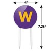 Williams College Primary Logo Acrylic Cake Topper Party Decoration for Wedding Anniversary Birthday Graduation - 2 of 4