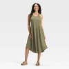 Women's Drop Waist Midi A-Line Dress - Universal Thread™ - 3 of 3