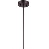 Chloe Lighting Arianna Farmhouse 3 Lights Rubbed Bronze Ceiling Pendant 14" Wide - 3 of 4