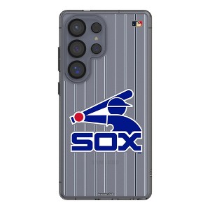 MLB Cooperstown Central Teams Pinstripe Clear Cell Phone Case for Samsung Galaxy - 1 of 4