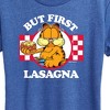 Women's - Garfield - But First Lasagna Short Sleeve Graphic T-Shirt - 2 of 4