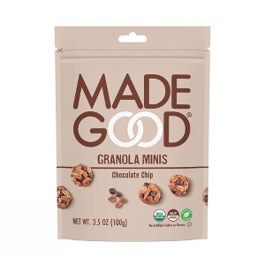 MadeGood Chocolate Chip Granola Minis - 3.5oz - 1 of 4