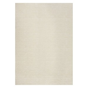 Coolmee Area Rugs for Living Room Modern Stripe Style Low Pile Non Skid Washable Ultra-Thin Low Pile Carpets Bedroom Office - 1 of 4