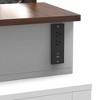 Vanity Desk with Dimmable LED Light with 10 Drawers, Makeup Table with Flip Up Mirror for Space-saving - 4 of 4