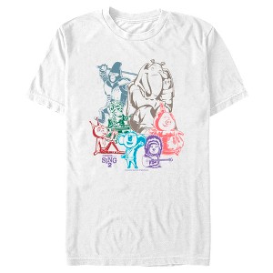 Men's Sing 2 Colorful Group Shot T-Shirt - 1 of 4