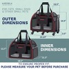 Katziela Airline Compliant Wheeled Pet Carrier With Top Loader - 2 of 4