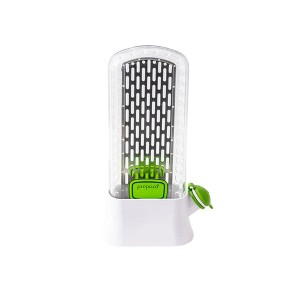 Herb Savor Deluxe Herb Container - Keeps Herbs Fresh Up to 3 Weeks, Kitchen Essential with Hinged Door & Pouring Spout, BPA Free - 1 of 3