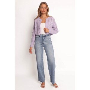 Petal and Pup Aidy Crop Button Front Cardigan - 1 of 4