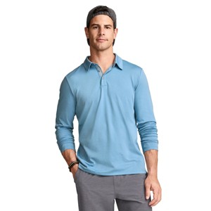 Jockey Men's EVERACTIVE Long Sleeve Tech Pique Polo - 1 of 3