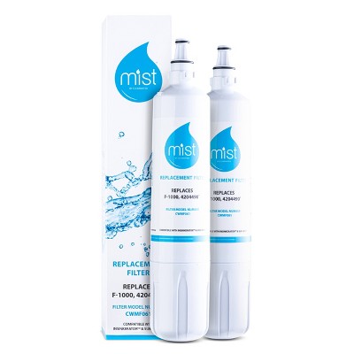 Mist Replacement Sub-Zero/InSinkErator Refrigerator Water Filter 2pk - CWMF261