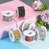 Unique Bargains DIY Bag Clothing Decoration Crystal Rhinestone Sew on Close Claw Chain Trim - 4 of 4