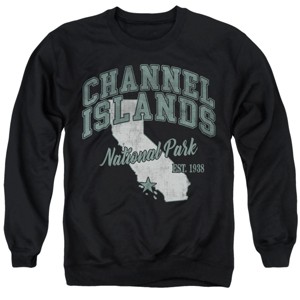Men's Channel Islands National Park State Line Crewneck Sweatshirt - 1 of 4
