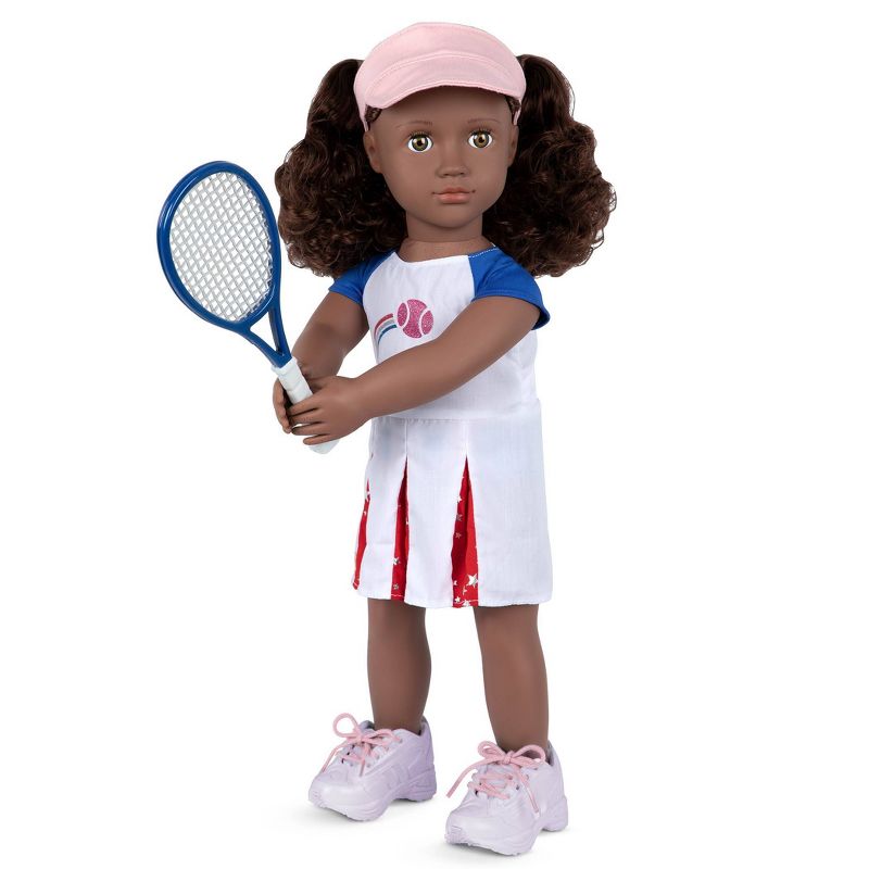 Our Generation Athletic Team Series 18&#34; Tennis Player Doll - Imene, 3 of 7