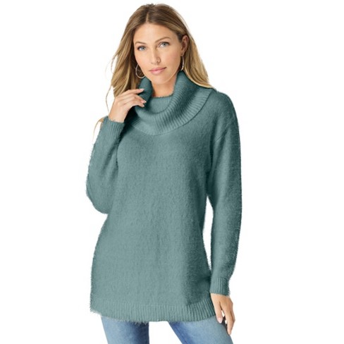 LRL Cowl Neck Sweater selling - Size Med