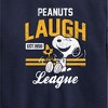 Boys' - Peanuts - Peanuts Laugh League Graphic Long Sleeve Fleece Sweatshirt - 2 of 4