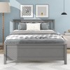 Full Size Platform Bed with Headboard and Footboard for Kids - 4 of 4