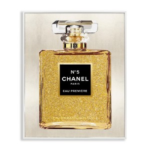 Stupell Industries Fashion Perfume Bottle Black Framed Giclee Art - 1 of 4