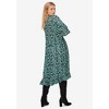 ellos Plus Size Ruffled Empire Dress - 3 of 4