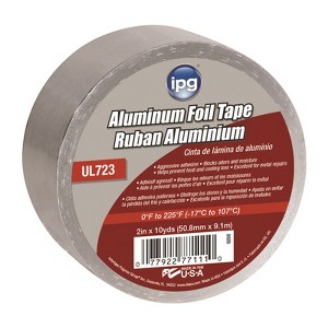 IPG 2 in. W X 10 yd L Silver Foil Tape - 1 of 1