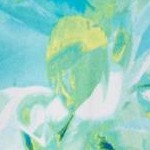 dark sapphire painterly floral