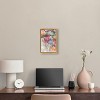 Art Remedy Doll Memories - Secret Green Floral Colorful Pastel Abstracts Framed - 2 of 4