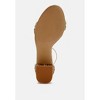 Twerky Rhinestones Embellished Block Women Sandals - 2 of 4