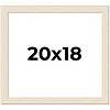PosterPalooza | 20x18 Wide Barnwood Picture Frame, UV Acrylic, 6 Finishes - Grey, Brown, White, and Black - 2 of 4