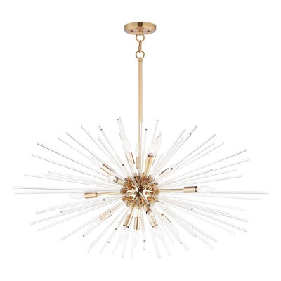 Maxim Lighting Polaris 16 - Light Pendant in  Satin Brass