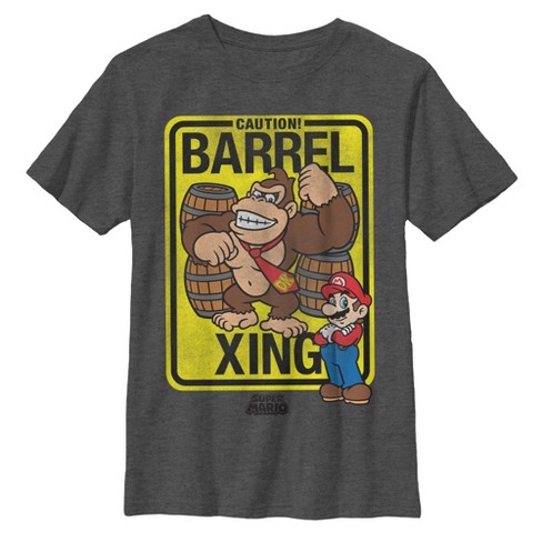 Boy's Donkey Kong Barrel Crossing : Target