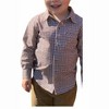 Boy's Atwood Long Sleeve Woven Collared Shirt - ME & HENRY - 2 of 3