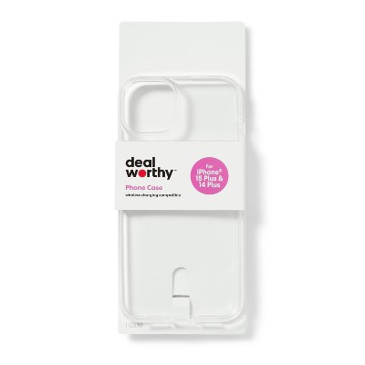 Apple iPhone 15 Plus/iPhone 14 Plus Case - dealworthy™ Clear